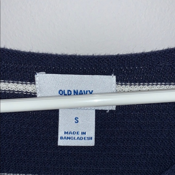 Stripped navy and white OLD NAVY sweater - Picture 3 of 3